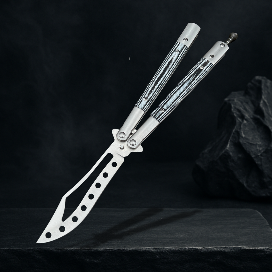 Ніж метелик Clip Silver G10 Handle, фото 1