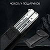 Ніж метелик Clip Silver G10 Handle, фото 5