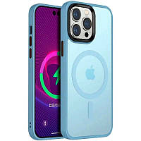 Чохол Cosmic Magnetic Color HQ для iPhone14 Pro Max Light Blue