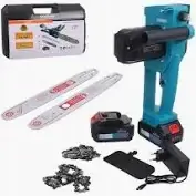 Акумуляторна пила Krischner шина "12" 2 акум. 48 volt з підкачкою в кейсі