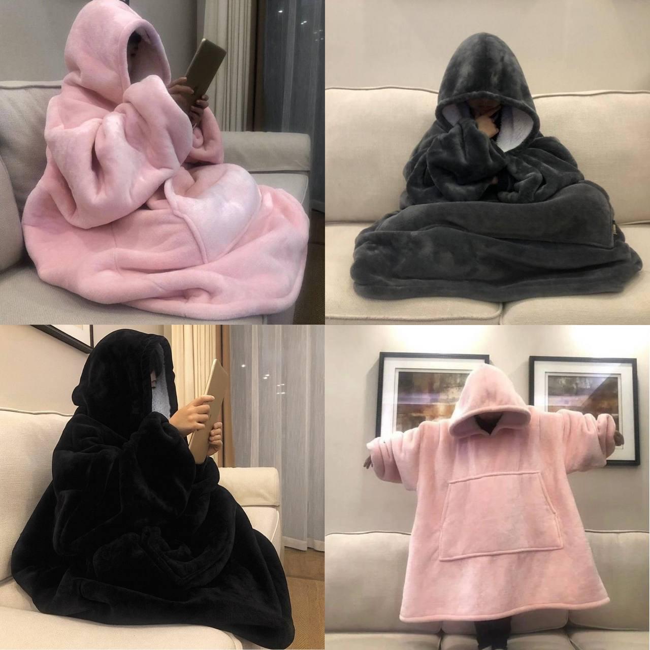 Домашній одяг Плед-Ковдра Норма + Батал "Махра". Розміри: 42-50, фото 1