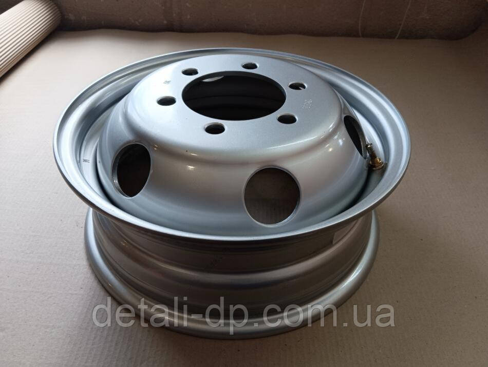 Диск колесный Газель 3302, 2705 (16Н2х5,5J) (усиленный нагрузка 1,25 t, круглые отверстия, под IVECO) (пр-во ДK), фото 1