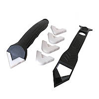 Набір скребків з насадками для силікону