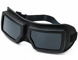 Окуляри захисні зварювальника Темне скло Обшиті