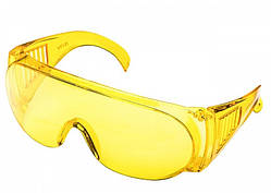 Окуляри захисні пластикові OZON жовті
