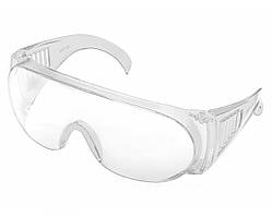 Окуляри захисні пластикові OZON Прозорі