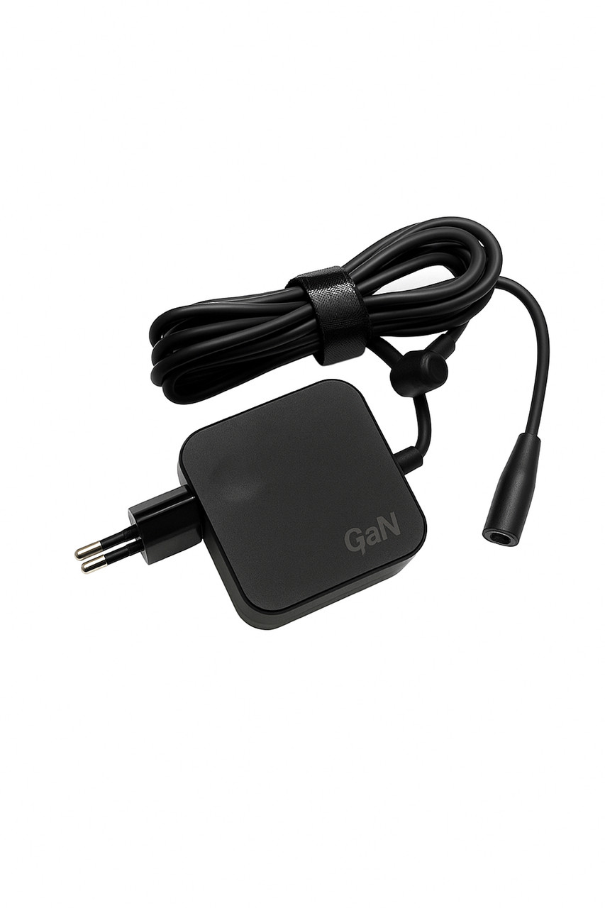 Адаптер живлення GaN 65 Вт USB-C — універсальний зарядний пристрій для ноутбуків і гаджетів, фото 1