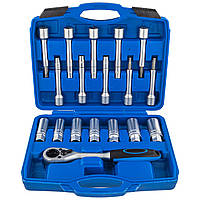 Набір наскрізних головок і тріскачки CR-V 18 шт. для амортизаторів Falcon F08488