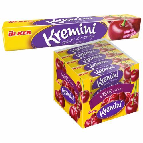 Жувальні гумки Ulker Kremini Watermelon кавун 44 g, фото 1