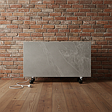 Подвійний керамічний обігрівач c програматором Flyme 1200PW сірий кварц, фото 3