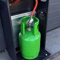 Обігрівач газовий 4200 Вт +12 л балон обігрів без електрики, комплект обігрівача 4.2 кВт + балон 12 л шланг, редуктор