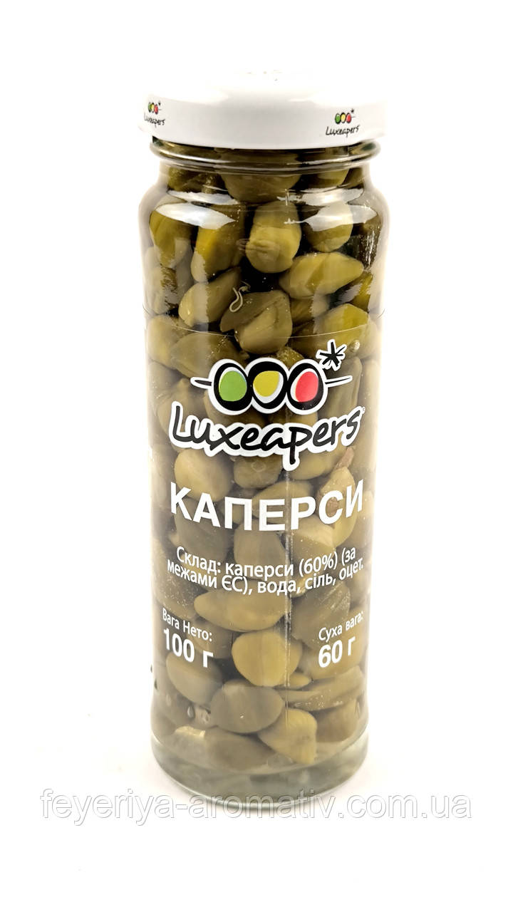 Каперси консервовані Luxeapers 100g (60g) Іспанія