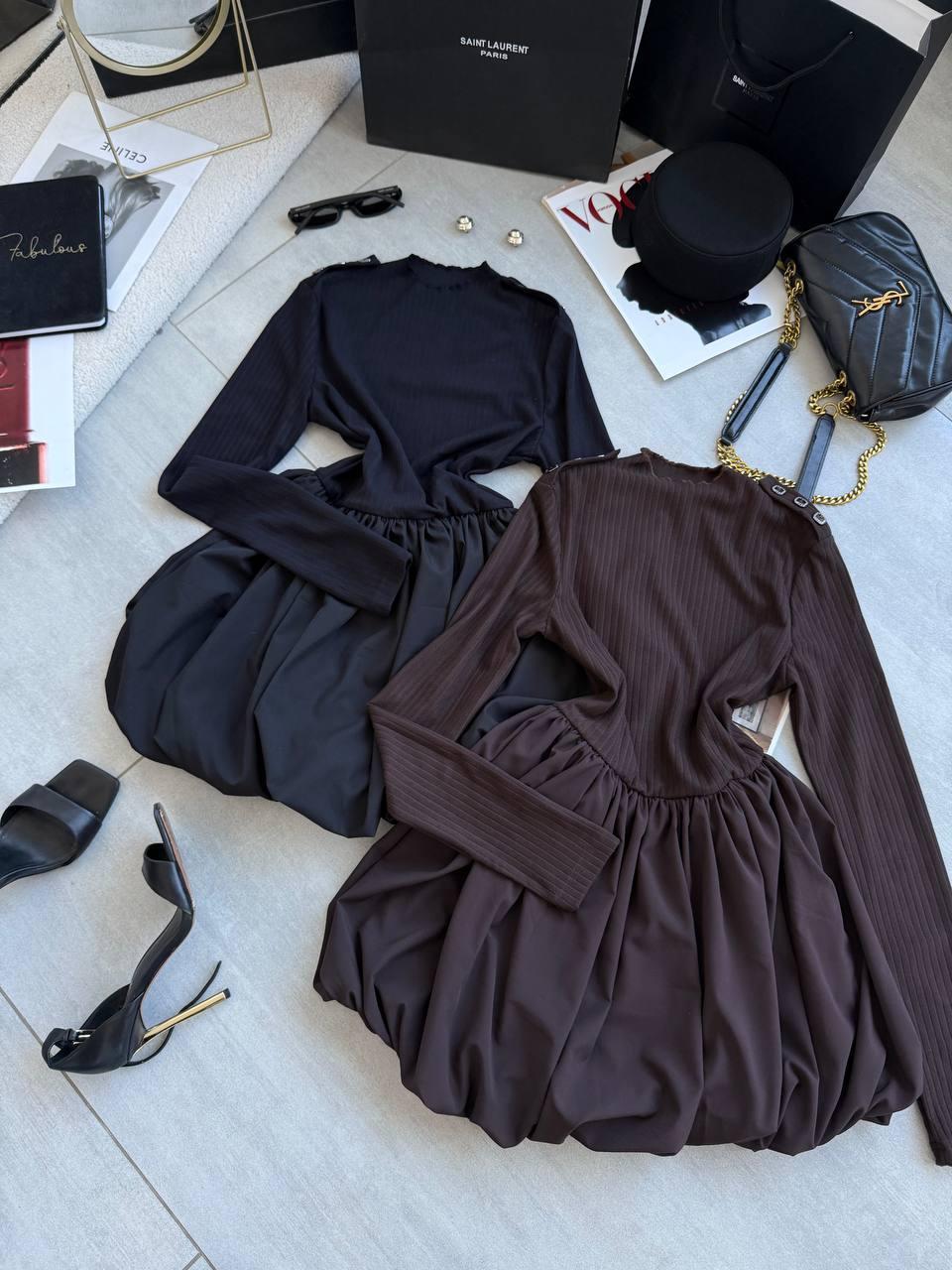 Плаття для милих дам "Рубчик". Розміри: 42-44, 46-48, фото 1