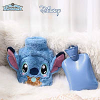 Мягкая игрушка-грелка Стич с карманом для рук, 27 см
