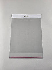 Пакет прозорий поліпропіленовий + скотчк 22*25+4\25мк +скотч(+еврослот3,5) (1000 шт)