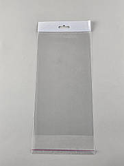 Пакет прозорий поліпропіленовий + скотчк 14*26+4\25мк +скотч(+еврослот3,5) (1000 шт)