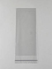 Пакет прозорий поліпропіленовий + скотч 9,5*22,5+3\25мк +скотч (1000 шт)