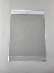 Пакет прозорий поліпропіленовий + скотчк 25*30+4\25мк +скотч(+еврослот3,5) (1000 шт)