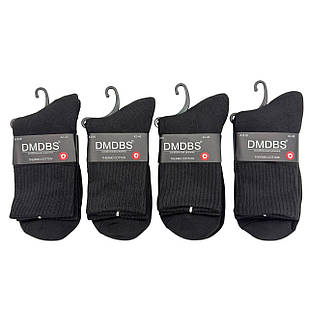 Чоловічі зимові термо шкарпетки DMDBS з бавовни– теплі, м’які та з послабленою резинкою (10 пар), 42-48
