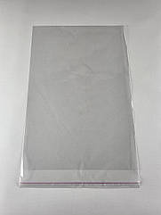 Пакет прозорий поліпропіленовий + скотч 28*42+4\25мк +скотч (1000 шт)