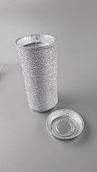 Кругла, пещева, алюмінієва форма 155 мл T11G 100 шт (1 пачка)