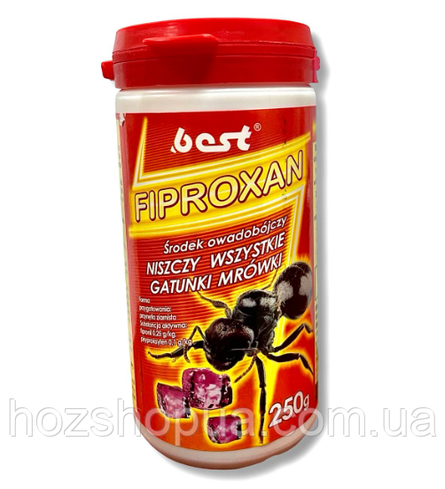 Інсектицид від тарганів та мурах Фіпроксан гранули BEST PEST, 250 г