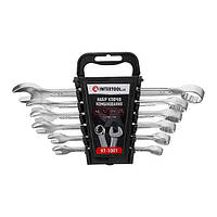 Набір ключів комбінованих 6 од., STORM, 8-17 мм, Cr-V INTERTOOL XT-1001