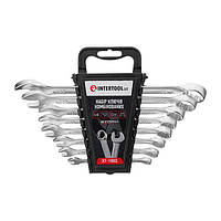 Набір ключів комбінованих 8 од., STORM, 6-19 мм, Cr-V INTERTOOL XT-1002