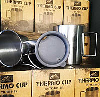 HELIKON-TEX® 250 МЛ Термочашка нержавіюча сталь кружка якісна + кришка