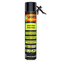 Клей-піна Lacrysil ПОБУТОВА, 800 мл.