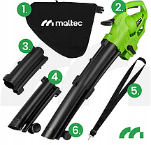 Садовий пилосос повітродувка Maltec 3500 Вт 270 км/год, фото 3