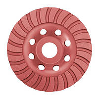 Фреза шліфувальна торцева алмазна Turbo 125*22.2 мм INTERTOOL CT-6225