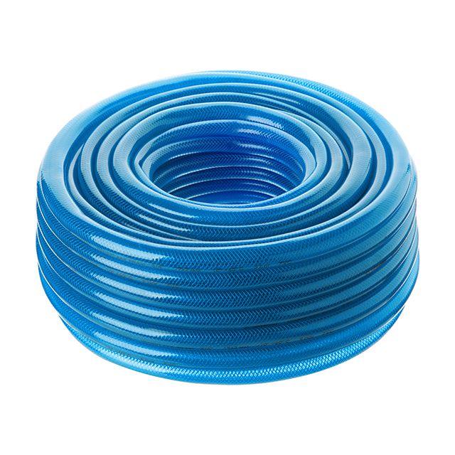 Шланг для води 3 шаровий, синій, 3/4", 30 м, армований, PVC INTERTOOL GE-4075, фото 1