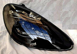 Передня FULL LED-оптика для Porsche Cayenne 958 (2011+) тюнінг 2018+ look чорна SJC