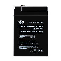 Акумулятор AGM LPM 6V - 5.2 Ah