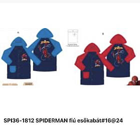 Дощовик дитячий оптом, Disney, 3-8 років,  № SPI36-1812