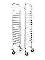 Візок Hendi Kitchen Line для транспортування дек 15x600x400 мм