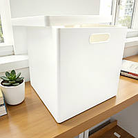 Контейнер для іграшок з кришкою | Ящик для зберігання іграшок | Органайзер пластиковий