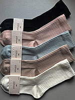 5 пар 36-41 кашемірові високі стильні шкарпетки, теплі і не товсті