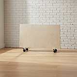 Підлоговий керамічний обігрівач Flyme 500 PW з програматором і ніжками, бежевий мармур, фото 5