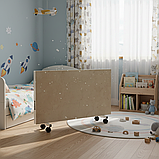 Підлоговий керамічний обігрівач Flyme 500 PW з програматором і ніжками, бежевий мармур, фото 3