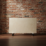 Підлоговий керамічний обігрівач Flyme 500 PW з програматором і ніжками, бежевий мармур, фото 4