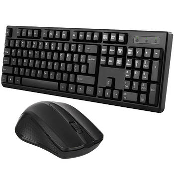 Бездротовий комплект клавіатура + мишка, JEDEL WS736 / Комп'ютерна клавіатура з мишкою / Бездротова клавіатура