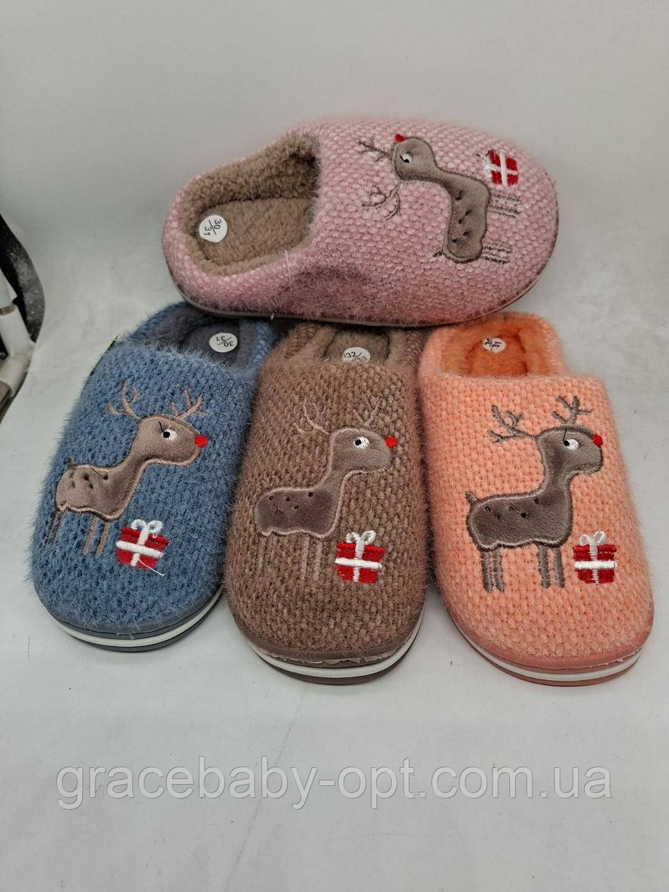 Тапочки дитячі оптом, 30-35 рр., № 004859, фото 1