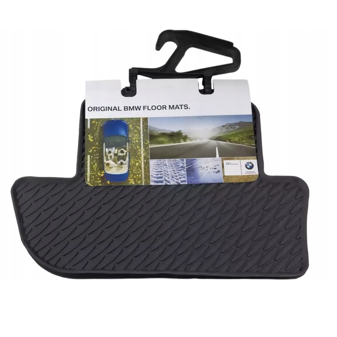 Оригінальні задні резинові коврики BMW 6 (F12 / F13) (51472163803), фото 1