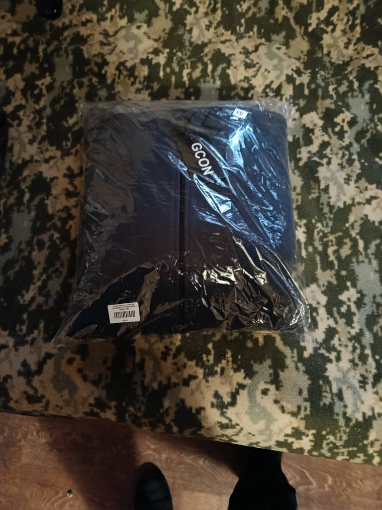 Чоловічий флісовий спортивний костюм із тринитки для зими теплий на блискавці кофта та штани графіт - фото покупців 1