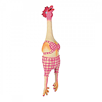 Іграшка Курка з пищалкою для собак Trixie (Тріксі) 48 см латекс