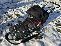 Польські санки-трансформер Rasper Delux 7в1 — овчина, колеса, комфорт і якість