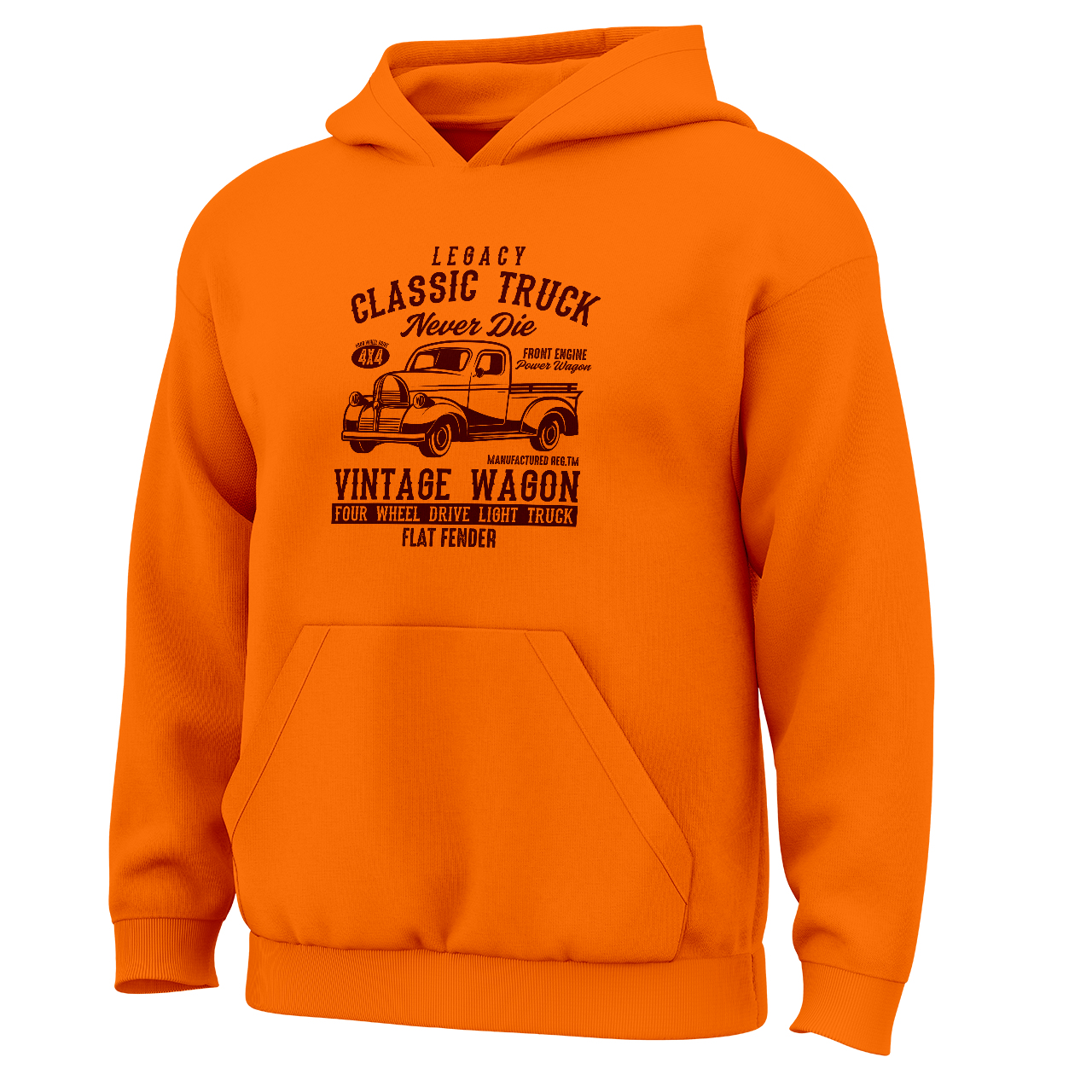 Тепле худі на флісі для хлопчика Classic Truck 3-16 років, фото 1