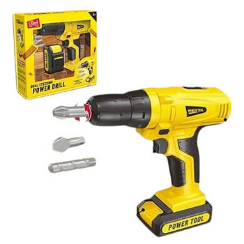 Шурупокрут іграшковий (автоматичний принцип роботи, знімний акумул. блок, підсвітка, реверс, аксесуари) T 2075